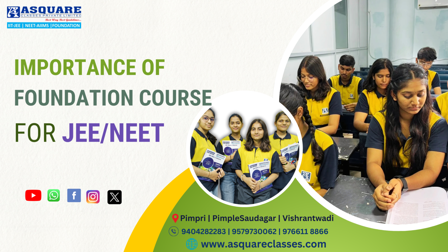 Importance of Foundation Course for JEE NEET