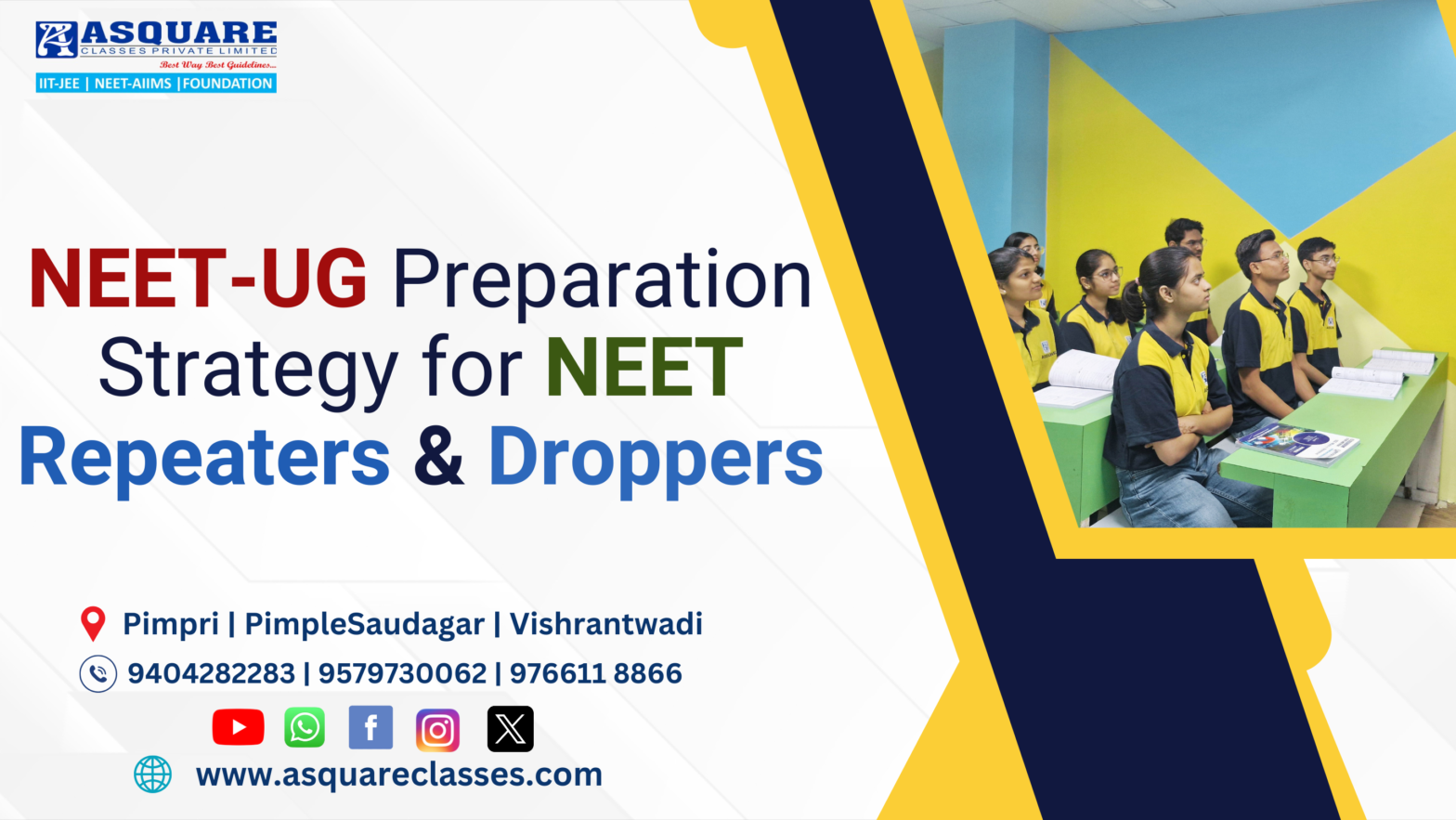 NEET-UG Preparation Strategy for NEET Repeaters & Droppers