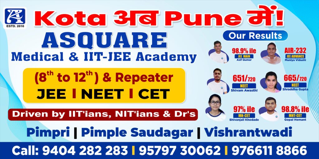 Best ICSE Board Tuition Classes for Class 8, 9, & 10 in Pimpri Chinchwad Pune | ASQUARE Academy